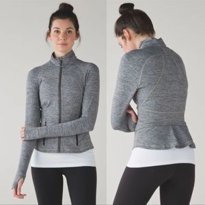 Lululemon Gray Zip Up